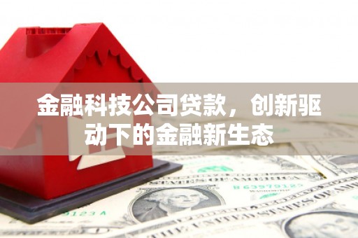 陆川金融科技公司贷款，创新驱动下的金融新生态