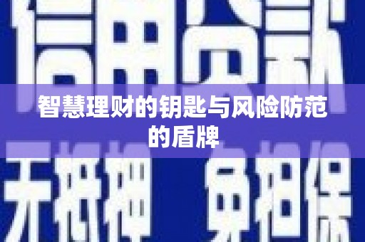 陆川智慧理财的钥匙与风险防范的盾牌