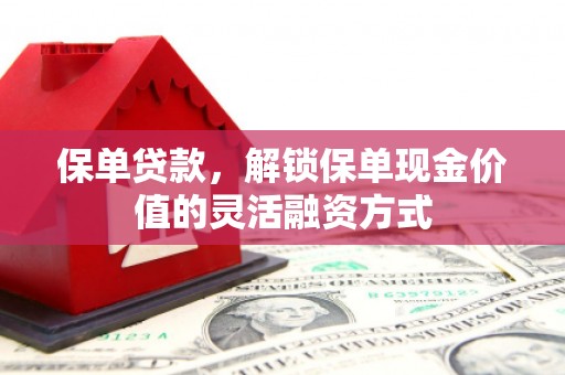 陆川保单贷款，解锁保单现金价值的灵活融资方式