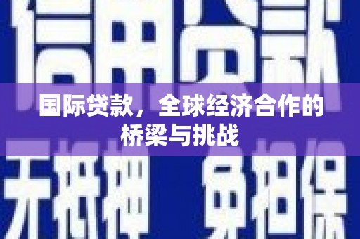 陆川国际贷款，全球经济合作的桥梁与挑战