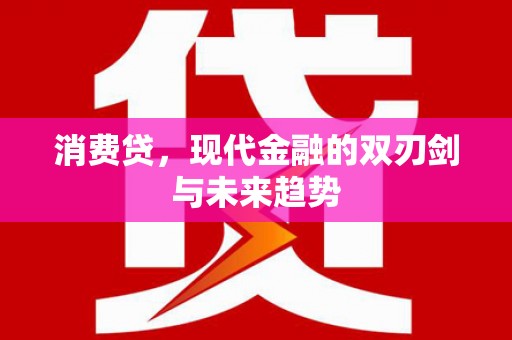 陆川消费贷，现代金融的双刃剑与未来趋势
