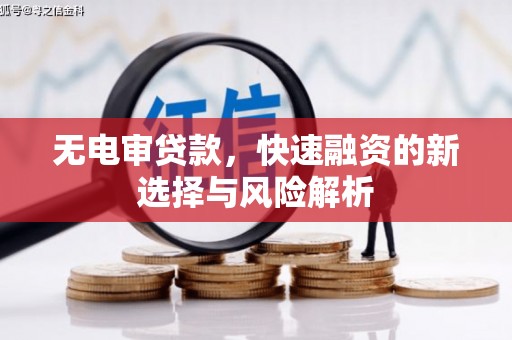 陆川无电审贷款，快速融资的新选择与风险解析