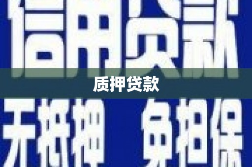 陆川质押贷款