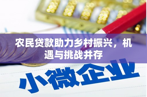 陆川农民贷款助力乡村振兴，机遇与挑战并存