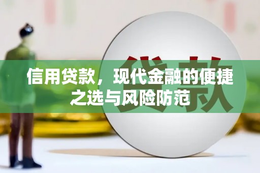 陆川信用贷款，现代金融的便捷之选与风险防范