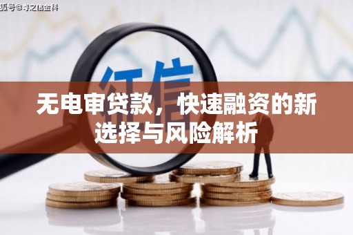 陆川无电审贷款，快速融资的新选择与风险解析