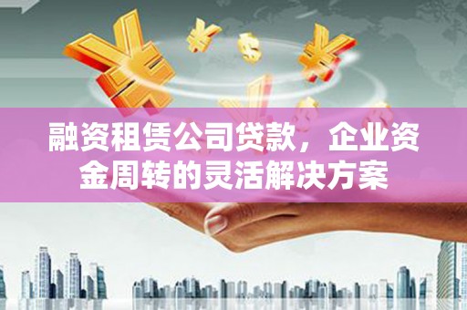 陆川融资租赁公司贷款，企业资金周转的灵活解决方案