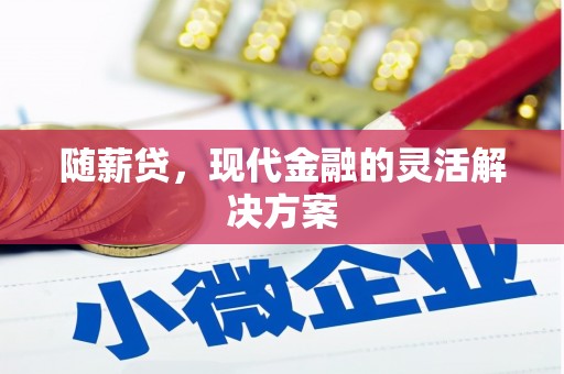 陆川随薪贷，现代金融的灵活解决方案