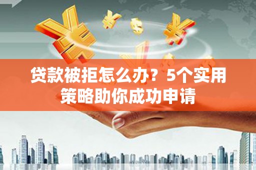 陆川贷款被拒怎么办？5个实用策略助你成功申请
