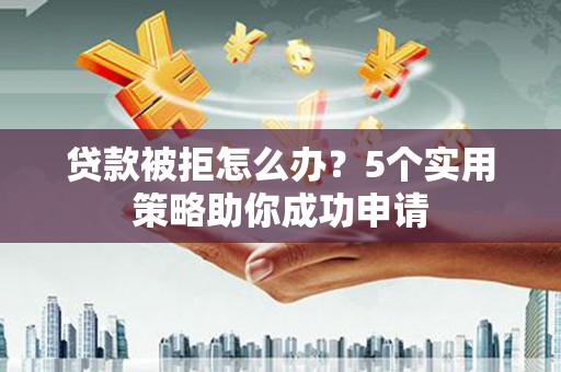 陆川贷款被拒怎么办？5个实用策略助你成功申请