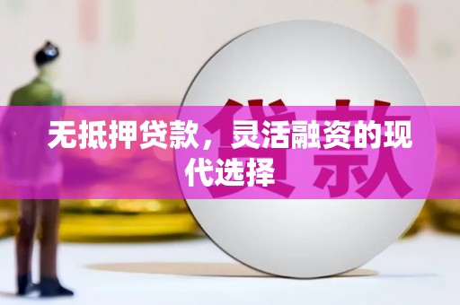 陆川无抵押贷款，灵活融资的现代选择