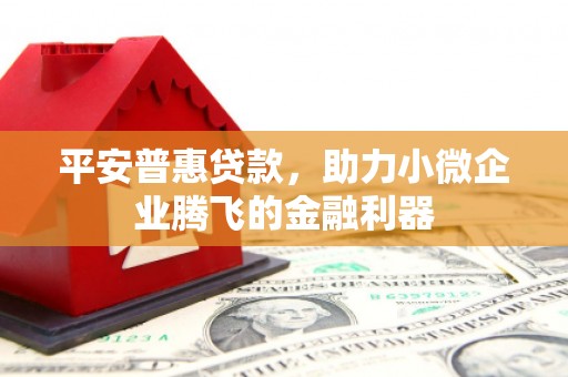 陆川平安普惠贷款，助力小微企业腾飞的金融利器