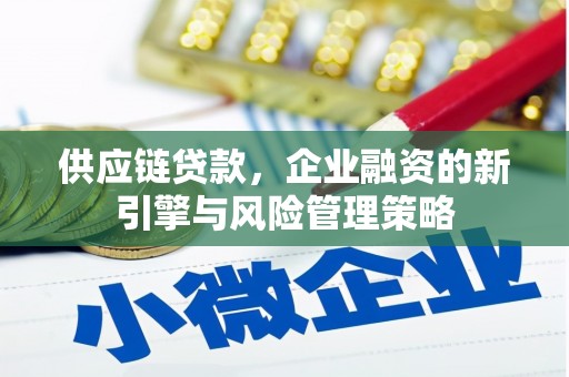 陆川供应链贷款，企业融资的新引擎与风险管理策略