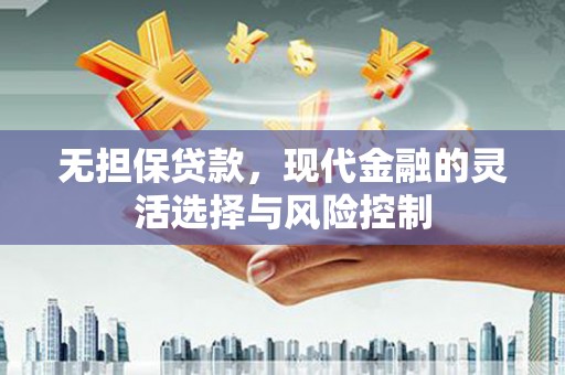 陆川无担保贷款，现代金融的灵活选择与风险控制