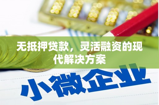 陆川无抵押贷款，灵活融资的现代解决方案