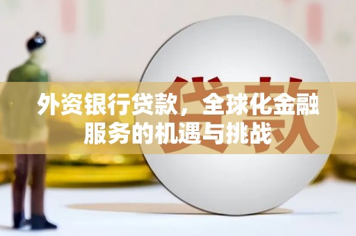 陆川外资银行贷款，全球化金融服务的机遇与挑战