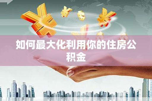 陆川如何最大化利用你的住房公积金