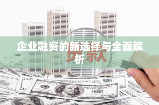 陆川企业融资的新选择与全面解析