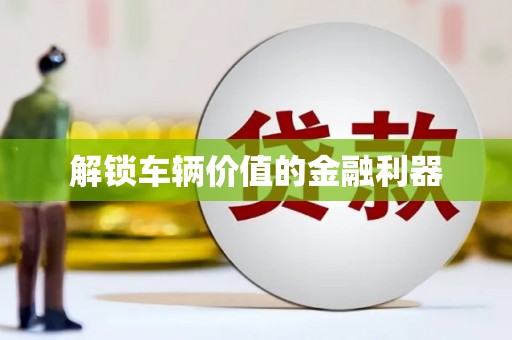 陆川解锁车辆价值的金融利器