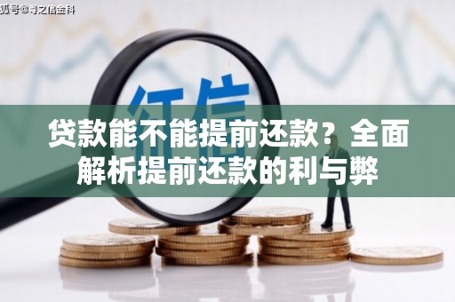 陆川贷款能不能提前还款？全面解析提前还款的利与弊