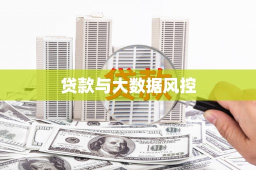 陆川贷款与大数据风控