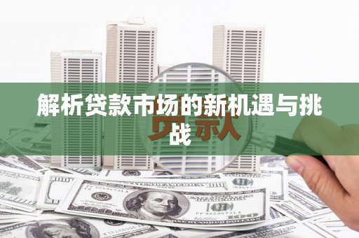 陆川解析贷款市场的新机遇与挑战
