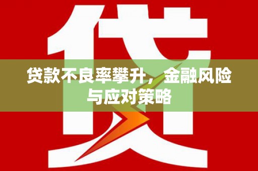 陆川贷款不良率攀升，金融风险与应对策略